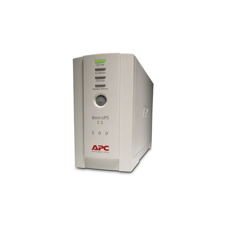 APC Back-UPS USV CS-500 4-fach 500VA USB/Seriell 1x RJ-45 (BK500EI)